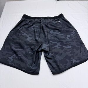Burnside Dark Camo Athletic Shorts